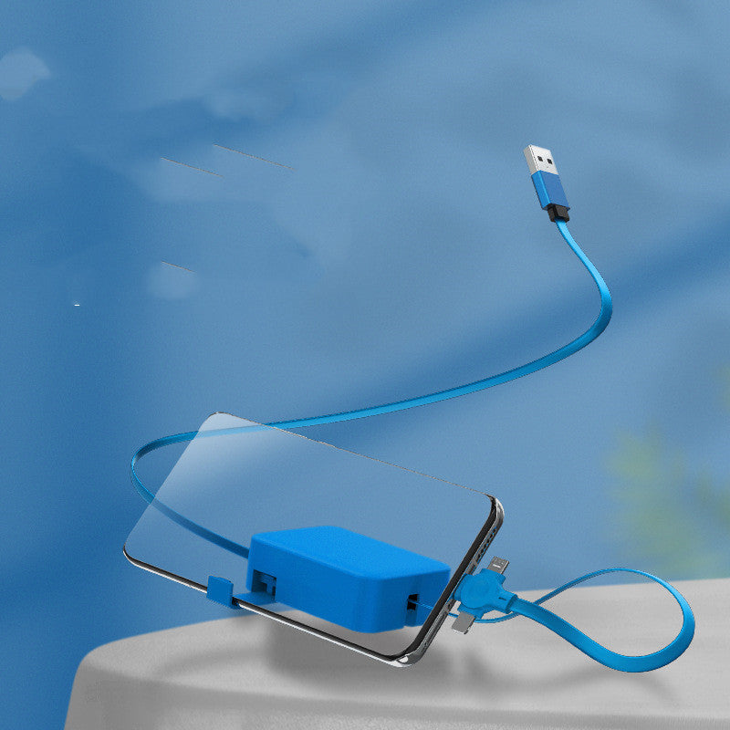 Câble USB rétractable 4 en 1