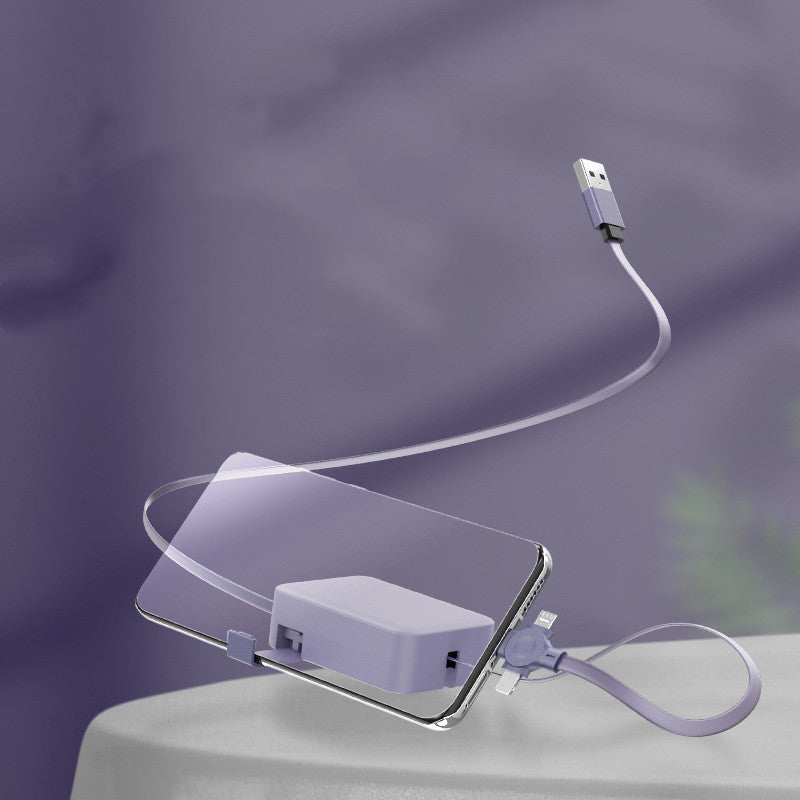 Câble USB rétractable 4 en 1