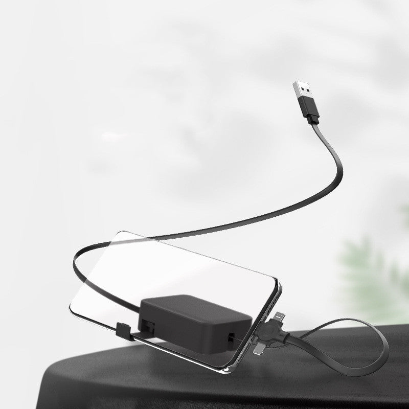Câble USB rétractable 4 en 1