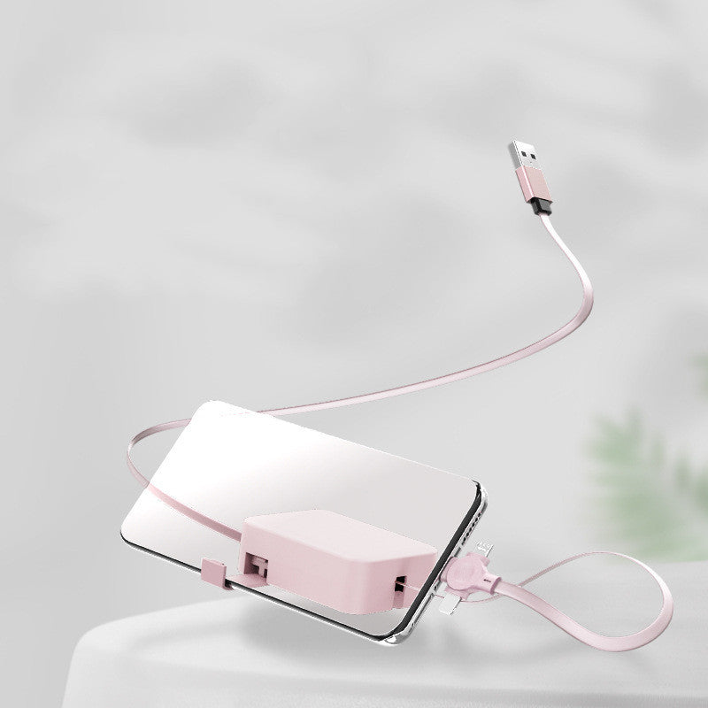 Câble USB rétractable 4 en 1